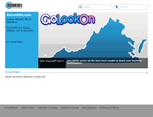 Tablet Screenshot of golookon.com
